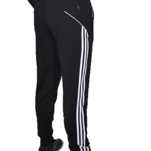 Ανδρικό Παντελόνι Φόρμα με Φερμουάρ στις 3 Τσέπες 1120 Black X-MOTION