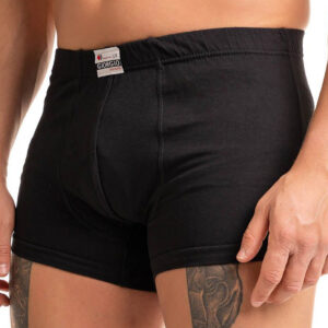 5τεμάχια Ανδρικό Μπόξερ με Λάστιχο Giorgio black 1000 GRG