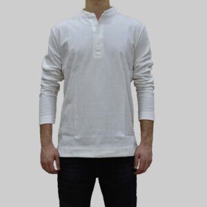 Ανδρική mao μπλούζα 5102 WHITE RECKLESS