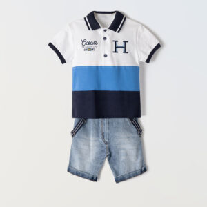 1-6 Ετών Hashtag σετ με τζιν παντελόνι 242812