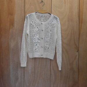 Ζακέτα πλεκτή γυναικεία με παγιέτες