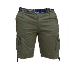 Ανδρική Υφασμάτινη Cargo Βερμούδα Beige H557