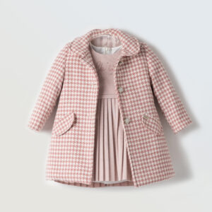 Εβίτα 1-6Eτών Παιδικό Φορεματάκι Με Πανωφόρι Χειμερινό