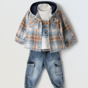 Hashtag 0-24Μηνών Βρεφικό Σετ Με Ζακέτα