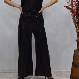 Γυναικεία παντελόνα με παγιέτα