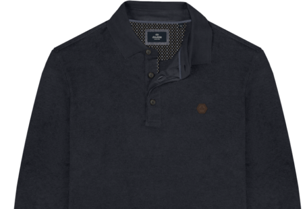 Μακρυμάνικη μπλούζα  - Double PS-3003 Polo Navy - Image 3