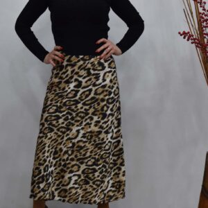 Φούστα animal print γυναικεία