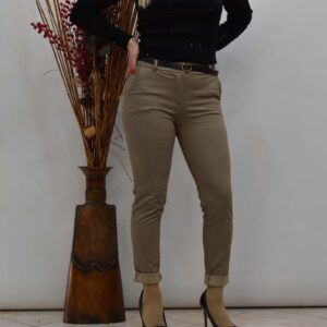 Παντελόνι με ρεβέρ και δώρο η ζώνη