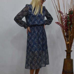 Γυναικείο φόρεμα με λαχούρια