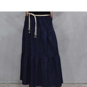 Γυναικεία φούστα τζιν μακριά