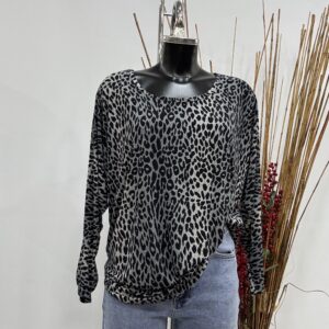 Γυναικεία μπλούζα σε animal print