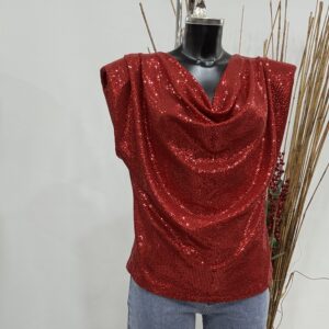 Μπλούζα με παγιέτες