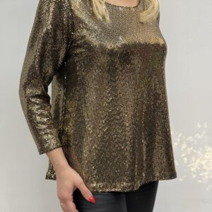 Γυναικεία μπλούζα με παγιέτες