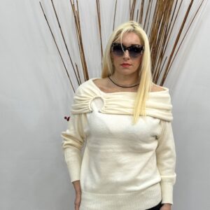 Γυναικεία μπλούζα με ανοιχτούς ώμους