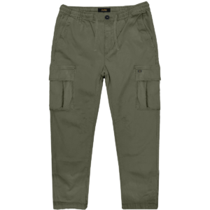 Cargo ανδρικό παντελόνι ίσιο με λάστιχο στη μέση CCP-4038 Olive