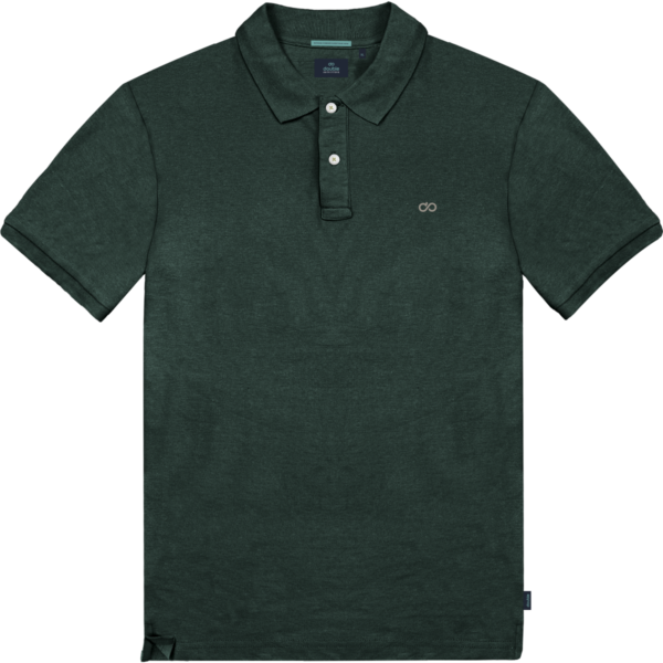 Pique polo μπλούζα  ανδρική Forest green