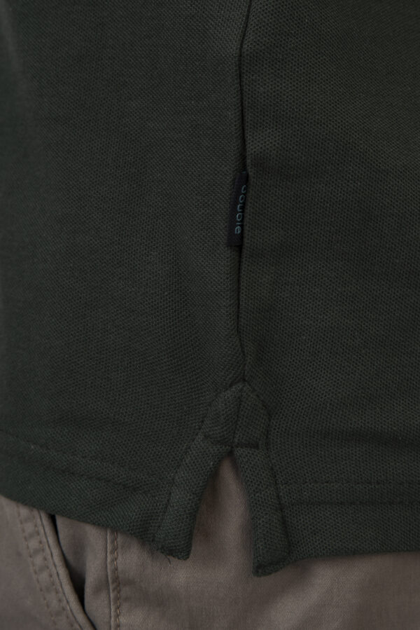Pique polo μπλούζα  ανδρική Forest green - Image 6