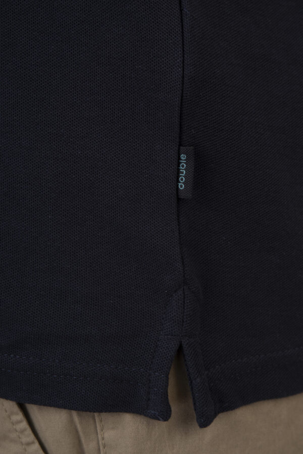 Pique polo μπλούζα  ανδρική Navy - Image 3