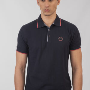 Pique polo μπλούζα ανδρική Navy