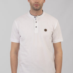 Mao pique polo μπλούζα PS-3046 White