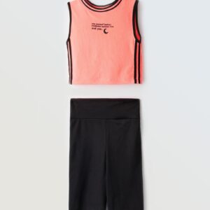 6-16 Ετών Κολάν ποδηλάτου με crop top για κοριτσάκια Εβίτα -Εβίτα