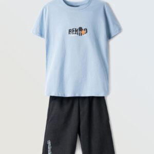 6-16 Ετών Hashtag παιδικό σετ με βερμούδα