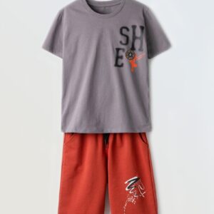 6-16 Ετών Hashtag παιδικό σετ με βερμούδα