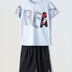 Hashtag 6-16 ετών παιδικό σετ βερμούδα