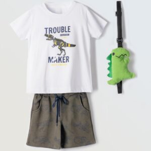 1-6 Ετών Hashtag σετ με βερμούδα