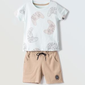 1-6 Ετών Hashtag σετ με βερμούδα