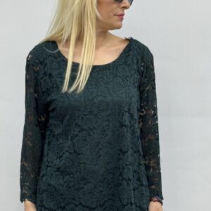 Γυναικεία μπλούζα με δαντέλα κλασική