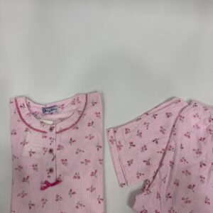 Σύνολο ύπνου πιτζάμα γυναικεία με κουμπιά εφηβική σειρά