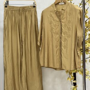 Σετ γυναικείο πουκάμισο με παντελόνι