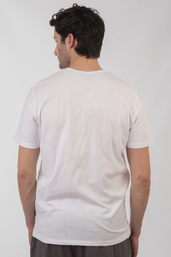 Ανδρικό t-shirt white TS-9013 - Image 3