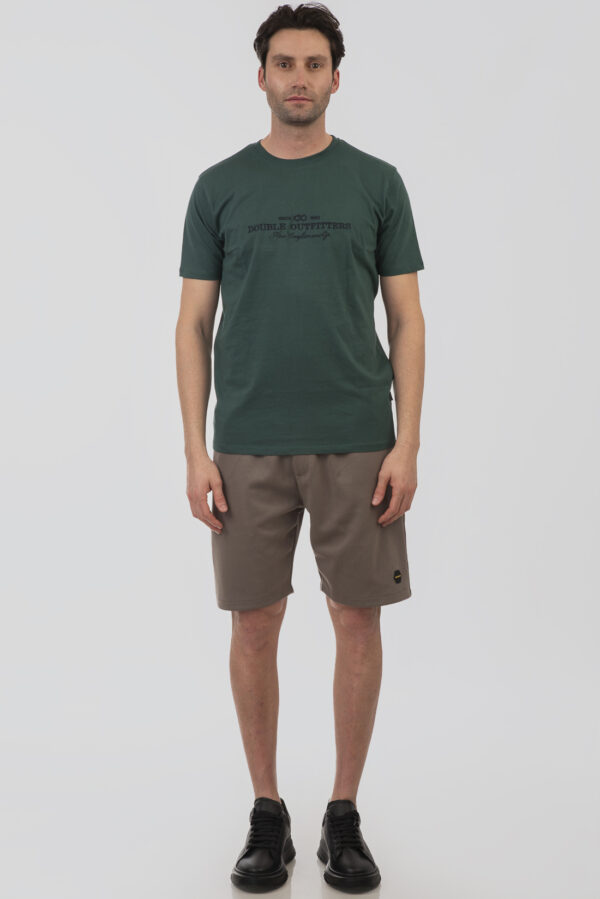 Ανδρικό t-shirt Green-Moss  TS-9016 - Image 3