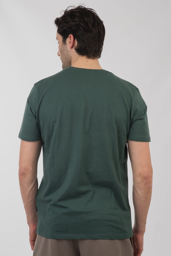 Ανδρικό t-shirt Green-Moss  TS-9016 - Image 2