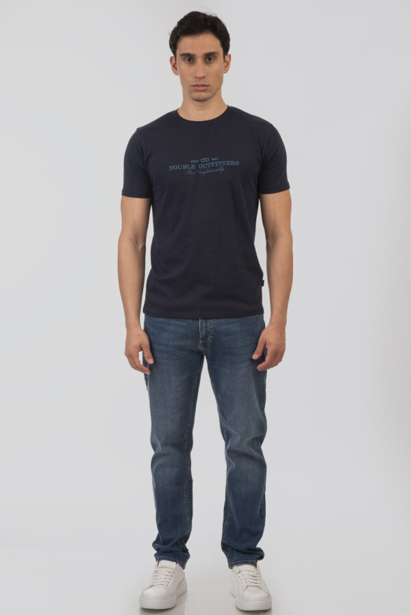 Ανδρικό t-shirt navy TS-9016 - Image 2
