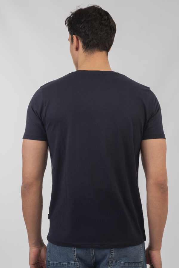 Ανδρικό t-shirt navy TS-9016 - Image 4