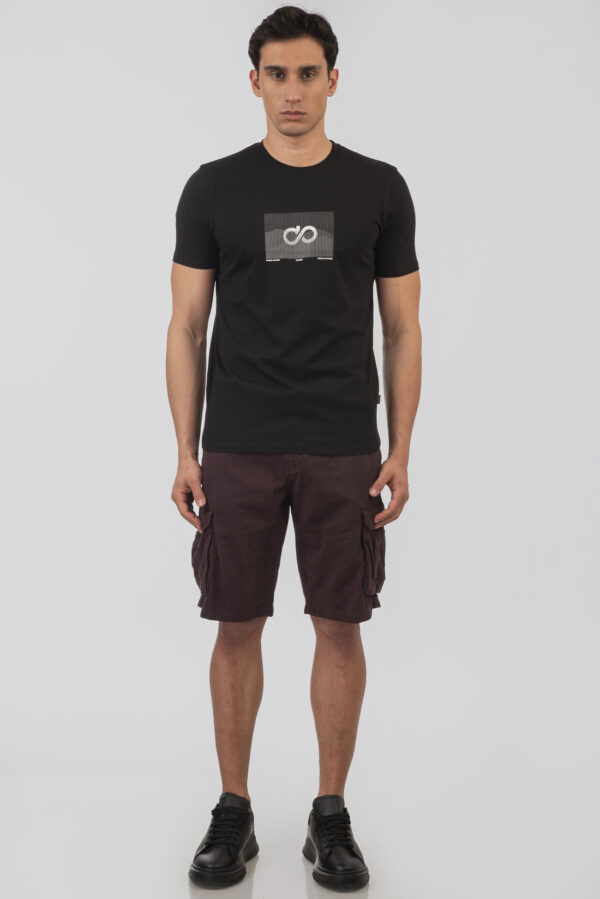 Ανδρικό t-shirt black TS-9017 - Image 4