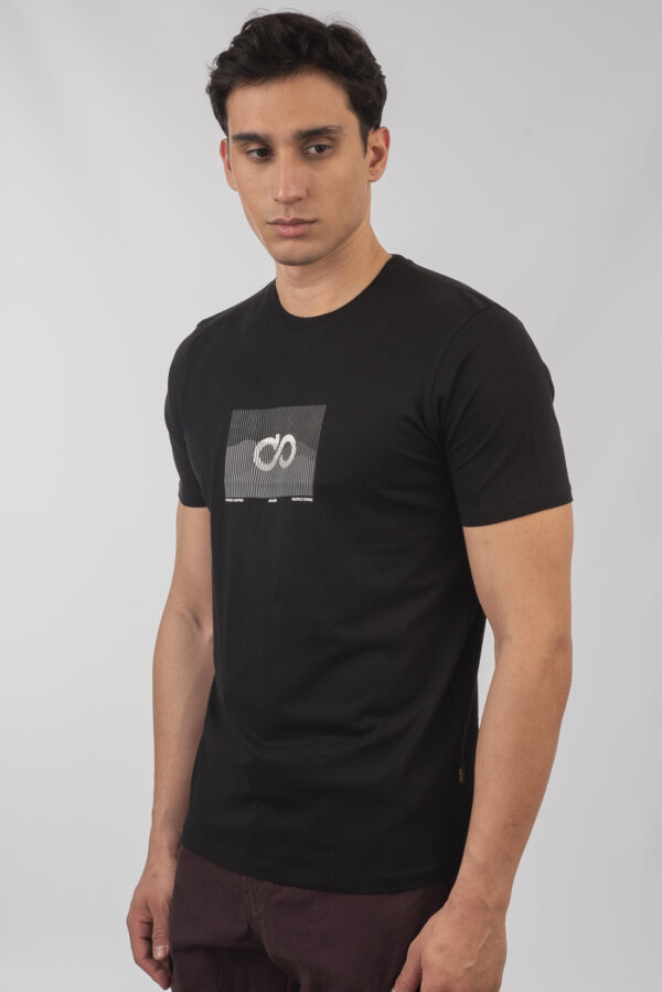 Ανδρικό t-shirt black TS-9017 - Image 5