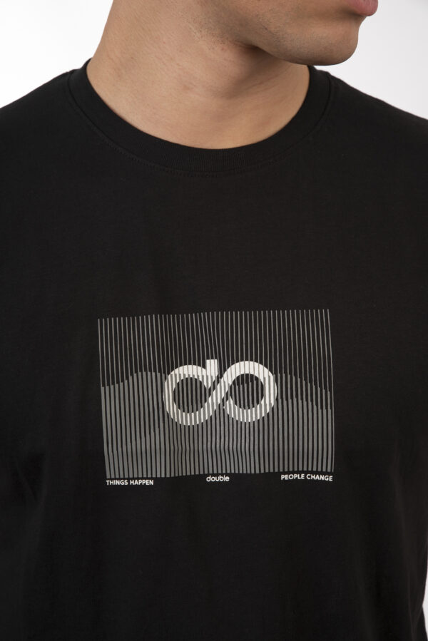 Ανδρικό t-shirt black TS-9017 - Image 2