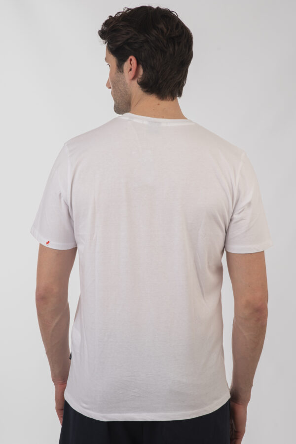 Ανδρικό t-shirt white TS-9017 - Image 2