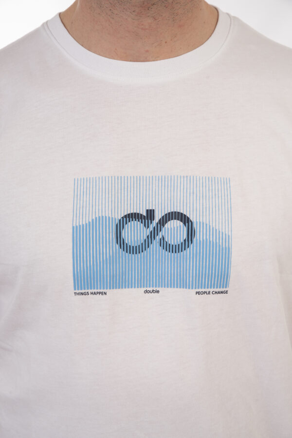 Ανδρικό t-shirt white TS-9017 - Image 3