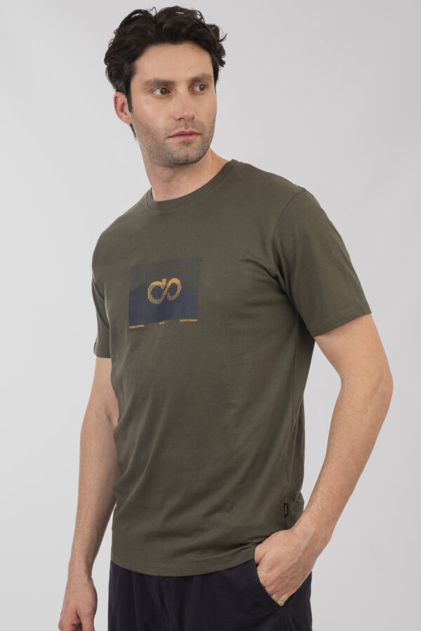 Ανδρικό t-shirt Khaki  TS-9017