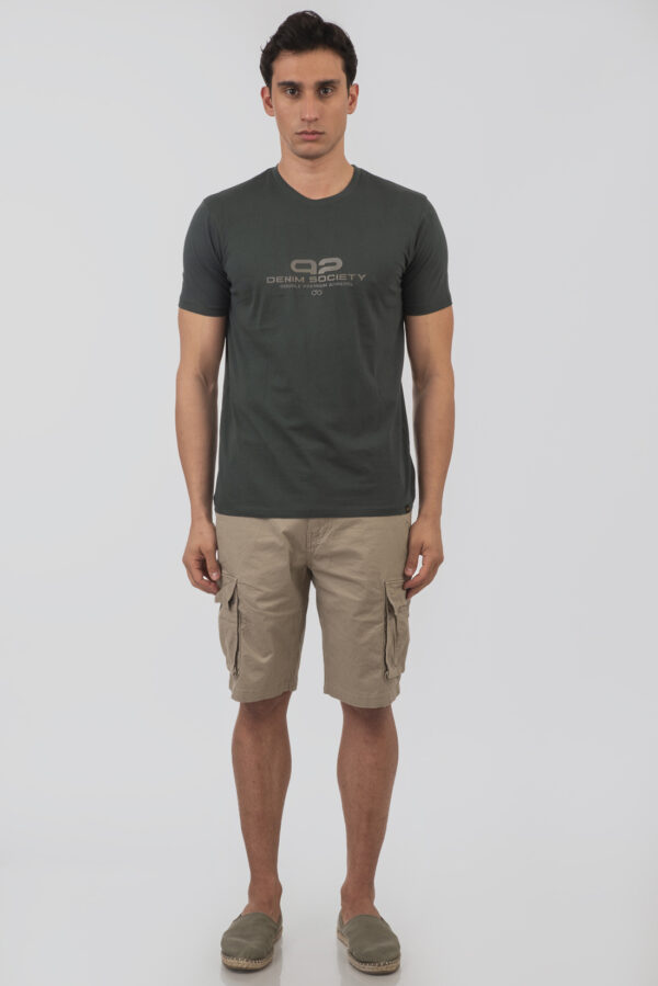 Ανδρικό t-shirt Forest green TS-9039 - Image 5