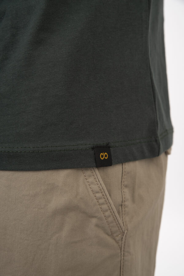 Ανδρικό t-shirt Forest green TS-9039 - Image 3
