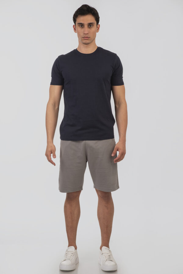 Ανδρικό t-shirt  navy TS-9044 - Image 2
