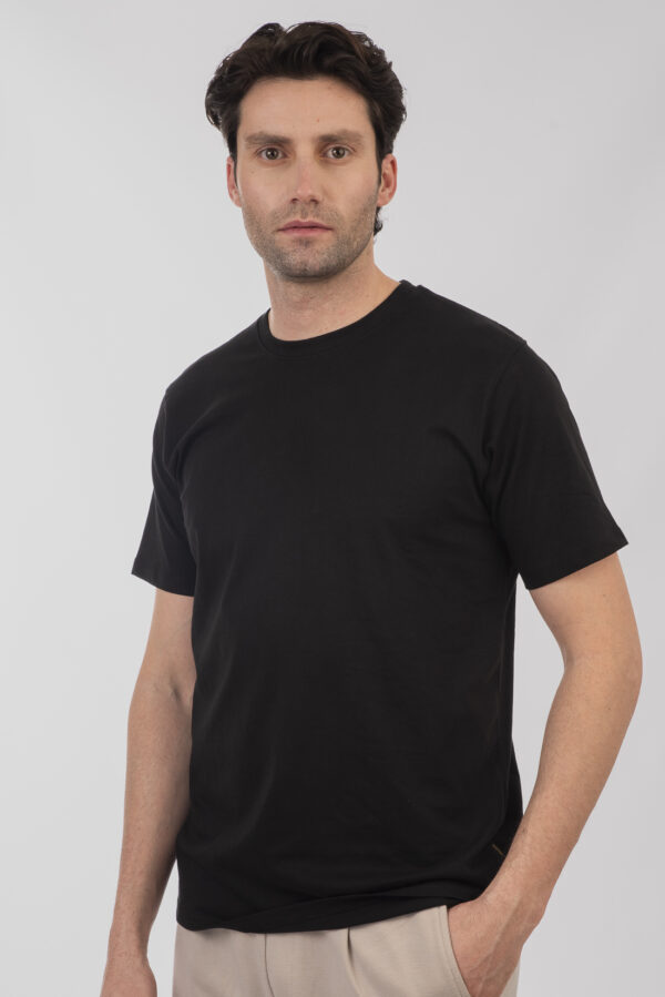 Ανδρικό t-shirt  black TS-9044