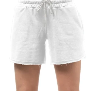 Γυναικείο σορτς white με κρόσι