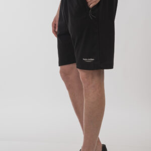 Ανδρικό  σορτσάκι με φερμουάρ στις τσέπες shorts with zipper pockets TS-6013-black